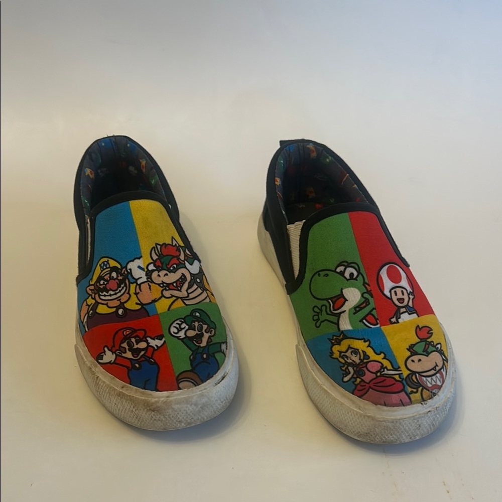 Nintendo Kids Slip-On Shoes - Multicolor